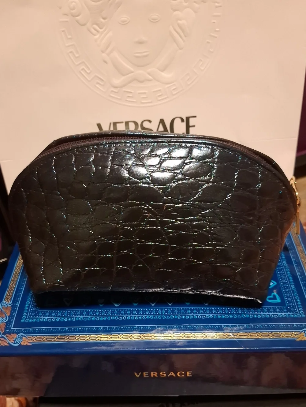 Gianni Versace Couture Cosmetic Bag